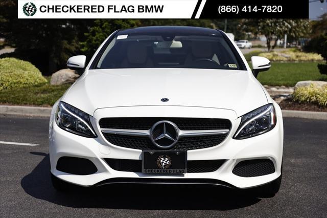 used 2018 Mercedes-Benz C-Class car, priced at $25,490