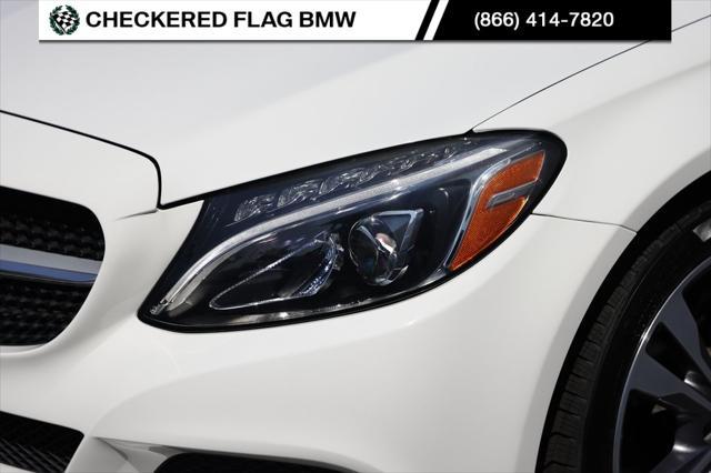 used 2018 Mercedes-Benz C-Class car, priced at $25,490