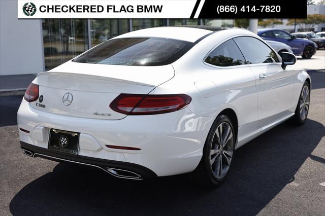 used 2018 Mercedes-Benz C-Class car, priced at $25,490