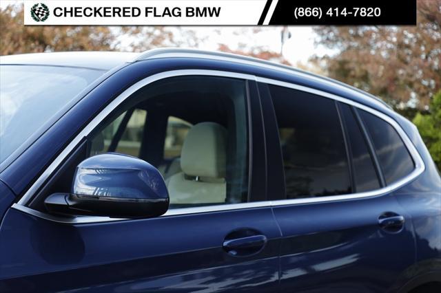 used 2022 BMW X3 car, priced at $37,690