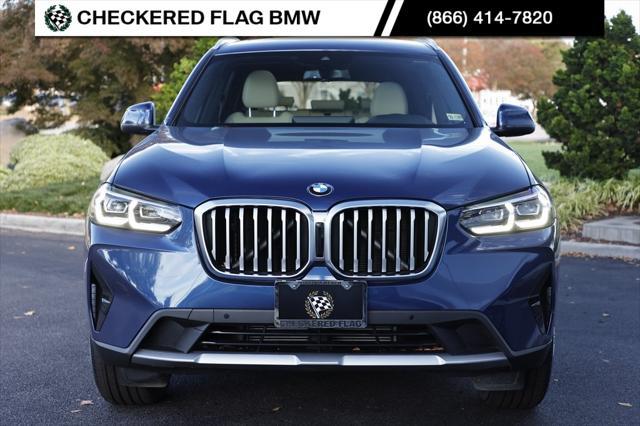 used 2022 BMW X3 car, priced at $37,690