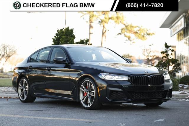 used 2022 BMW M550 car, priced at $53,989