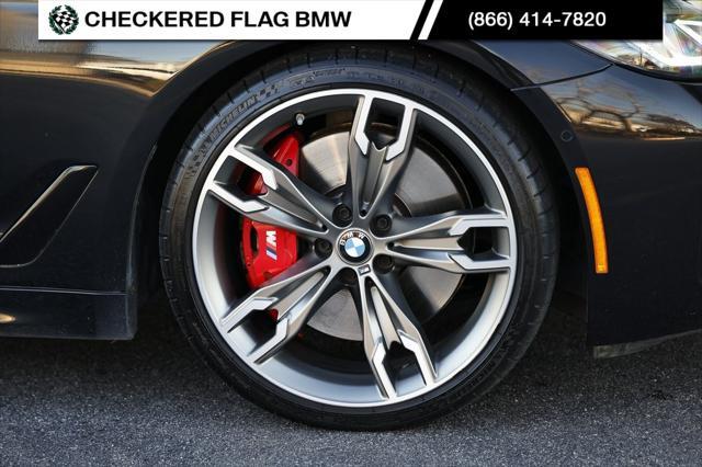 used 2022 BMW M550 car, priced at $53,989