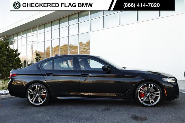 used 2022 BMW M550 car, priced at $53,989