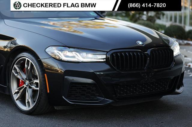 used 2022 BMW M550 car, priced at $53,989