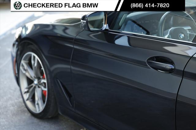 used 2022 BMW M550 car, priced at $53,989