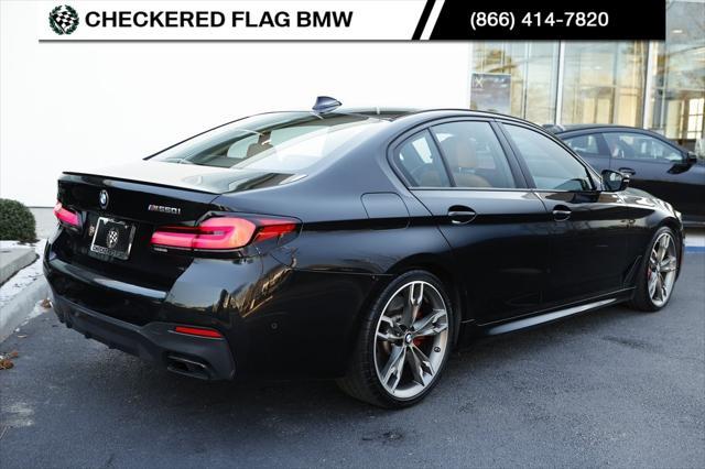 used 2022 BMW M550 car, priced at $53,989