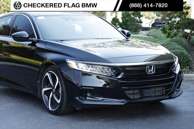 used 2022 Honda Accord car, priced at $26,690