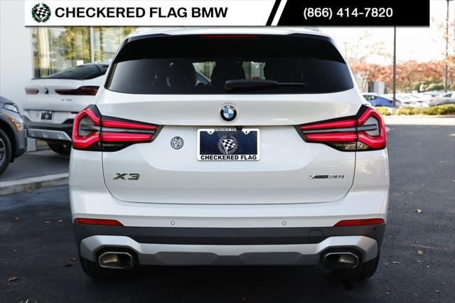 used 2022 BMW X3 car, priced at $33,690