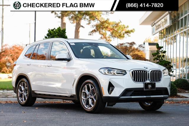 used 2022 BMW X3 car, priced at $33,690