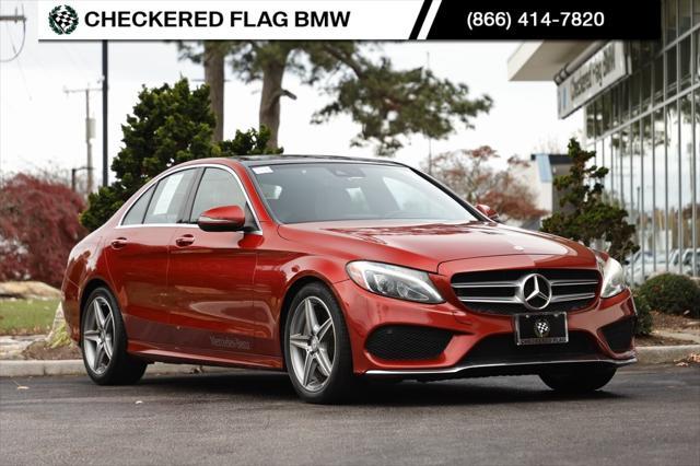 used 2017 Mercedes-Benz C-Class car, priced at $14,390