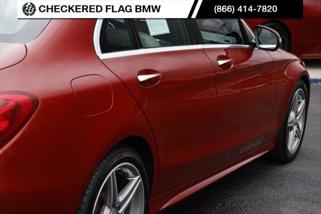 used 2017 Mercedes-Benz C-Class car, priced at $14,390