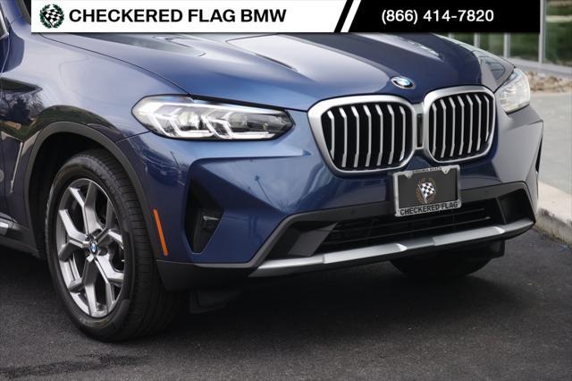 used 2022 BMW X3 car, priced at $37,490
