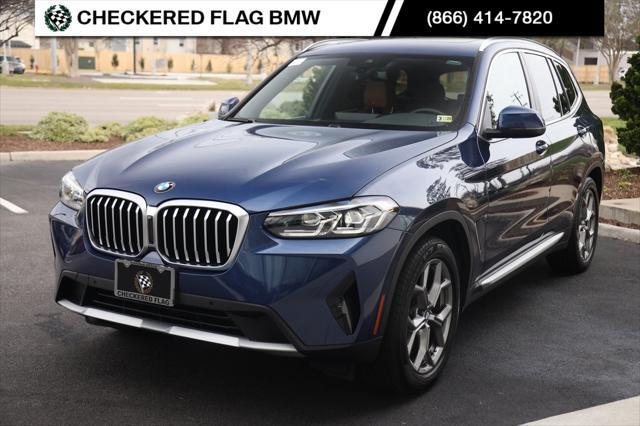 used 2022 BMW X3 car, priced at $37,490