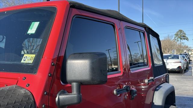 used 2017 Jeep Wrangler Unlimited car, priced at $18,690