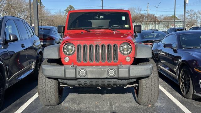 used 2017 Jeep Wrangler Unlimited car, priced at $18,690