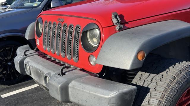 used 2017 Jeep Wrangler Unlimited car, priced at $18,690