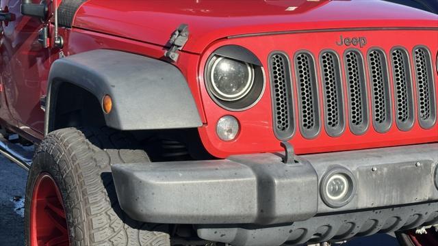 used 2017 Jeep Wrangler Unlimited car, priced at $18,690