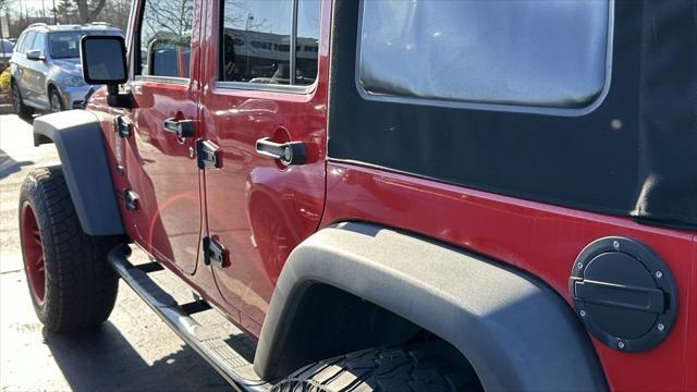 used 2017 Jeep Wrangler Unlimited car, priced at $18,690