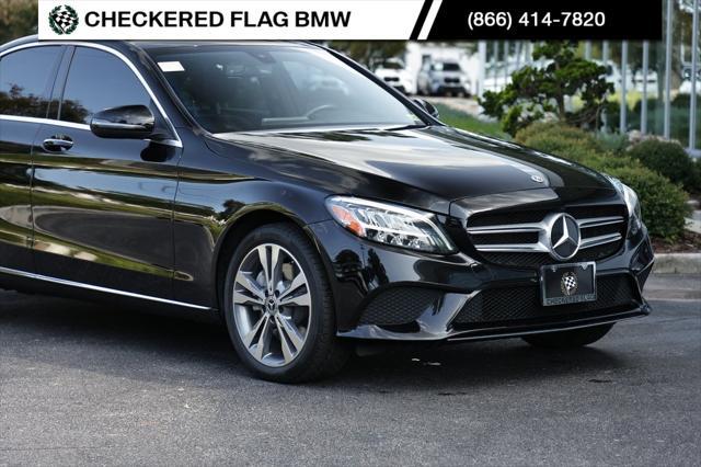 used 2021 Mercedes-Benz C-Class car, priced at $29,890