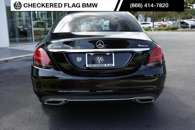 used 2021 Mercedes-Benz C-Class car, priced at $29,890