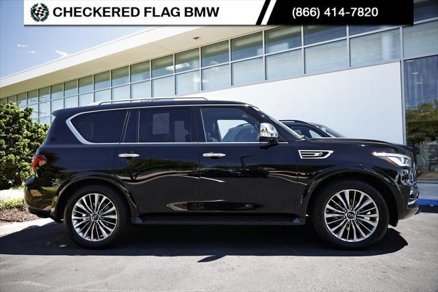 used 2021 INFINITI QX80 car, priced at $42,590