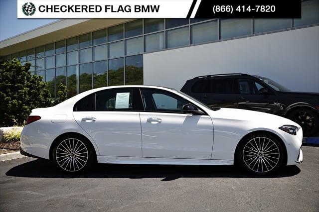 used 2022 Mercedes-Benz C-Class car, priced at $38,490