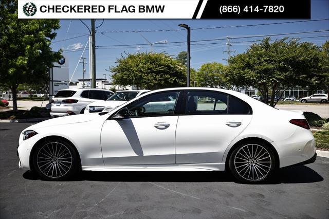 used 2022 Mercedes-Benz C-Class car, priced at $38,490