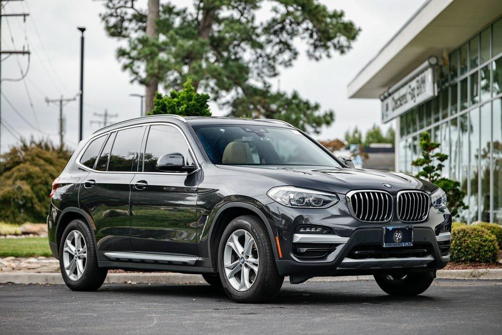 used 2021 BMW X3 car, priced at $28,490