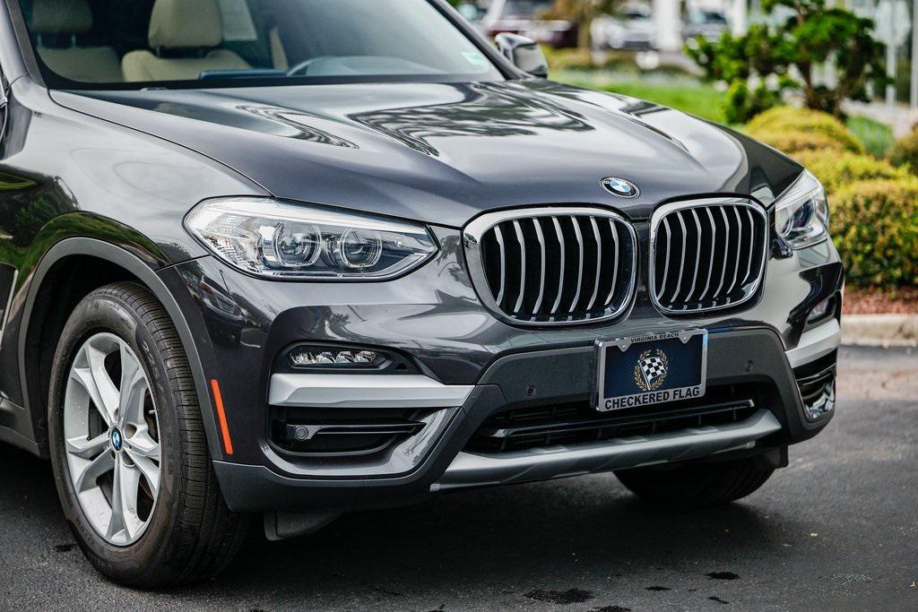 used 2021 BMW X3 car, priced at $28,490