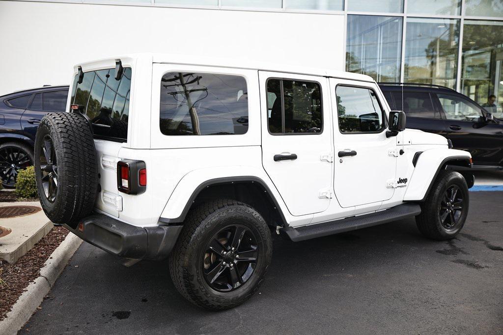 used 2022 Jeep Wrangler Unlimited car, priced at $35,490
