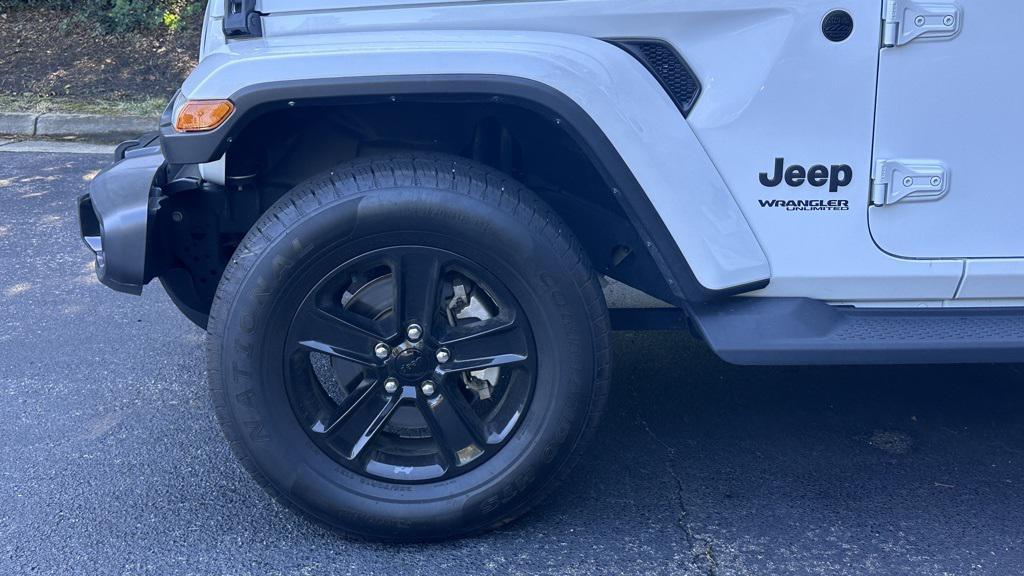 used 2022 Jeep Wrangler Unlimited car, priced at $35,600