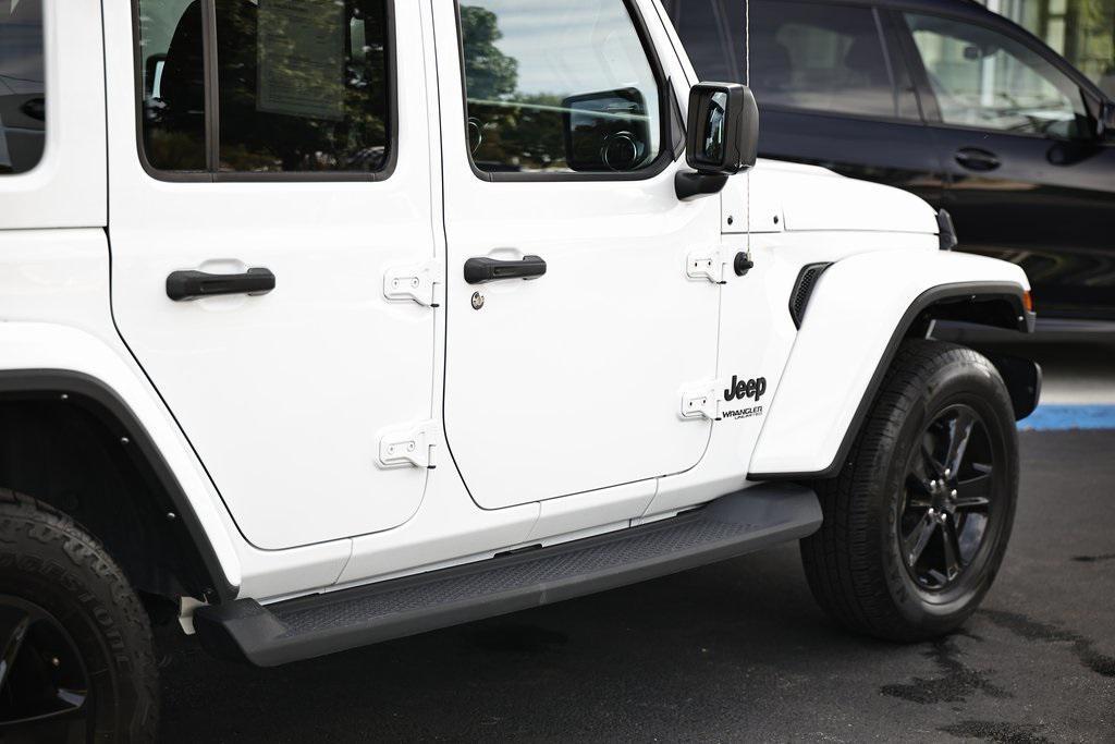 used 2022 Jeep Wrangler Unlimited car, priced at $35,490