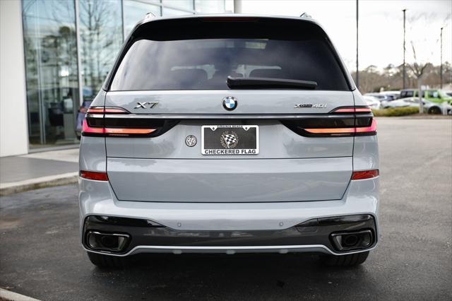 new 2025 BMW X7 car, priced at $97,855