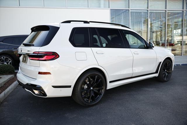 new 2025 BMW X7 car, priced at $106,255