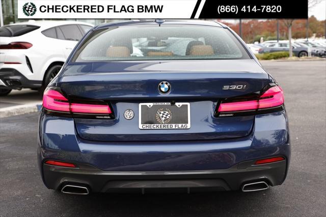 used 2023 BMW 530 car, priced at $38,990