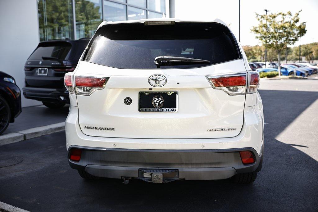 used 2016 Toyota Highlander car, priced at $21,990