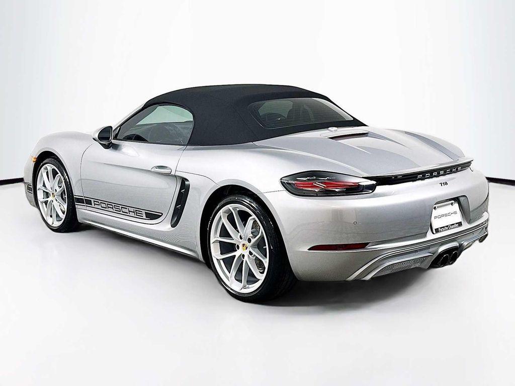 new 2025 Porsche 718 Boxster car, priced at $100,595
