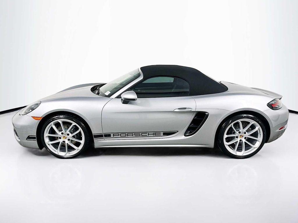 new 2025 Porsche 718 Boxster car, priced at $100,595