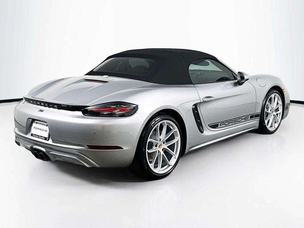new 2025 Porsche 718 Boxster car, priced at $100,595