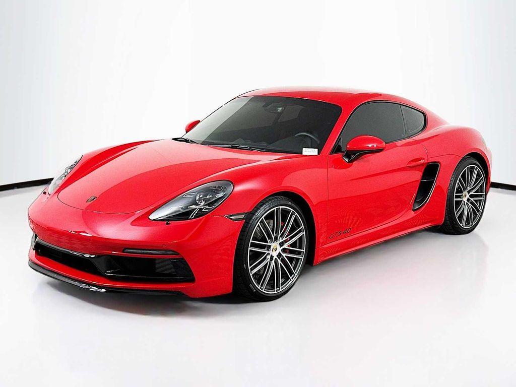 used 2025 Porsche 718 Cayman car, priced at $128,900