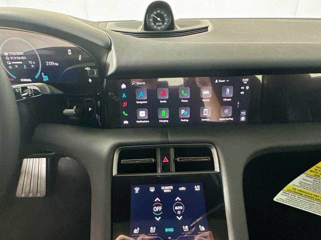 new 2025 Porsche Taycan car, priced at $144,015