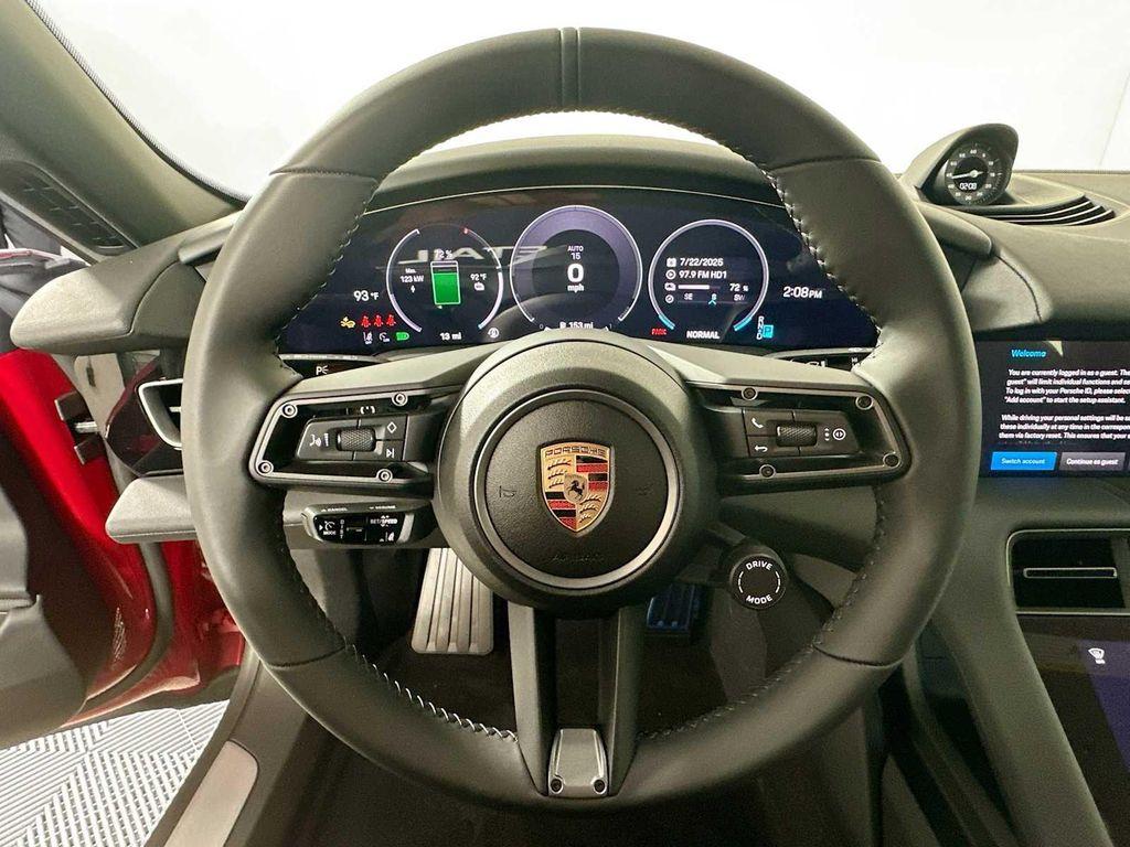 new 2025 Porsche Taycan car, priced at $144,015
