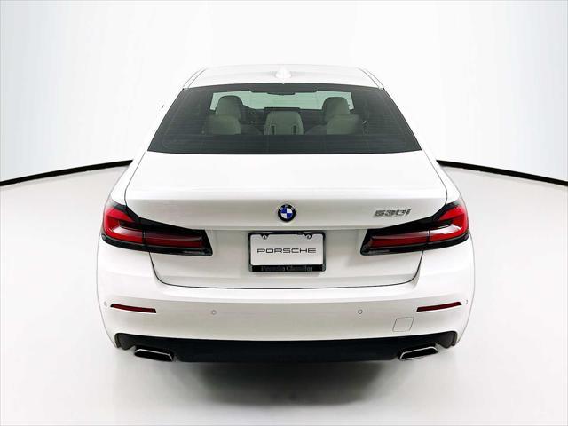 used 2022 BMW 530 car, priced at $37,900