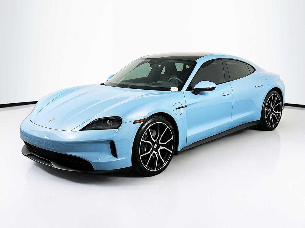 used 2025 Porsche Taycan car, priced at $104,900