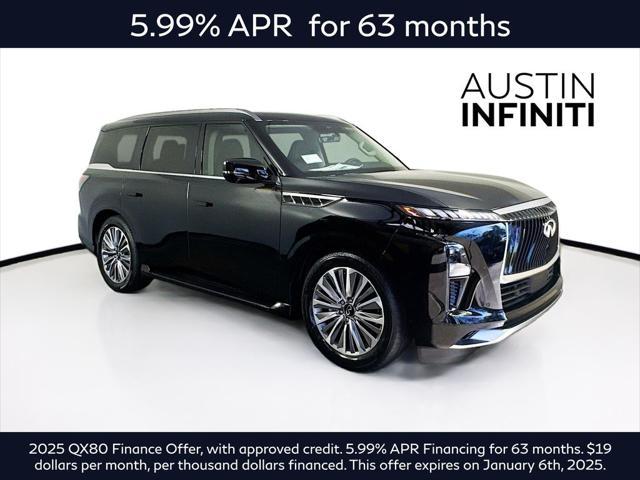 new 2025 INFINITI QX80 car, priced at $90,099