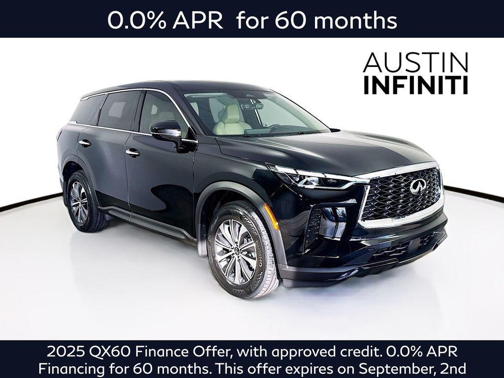 new 2025 INFINITI QX60 car, priced at $46,479
