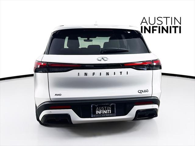 new 2025 INFINITI QX60 car, priced at $53,784