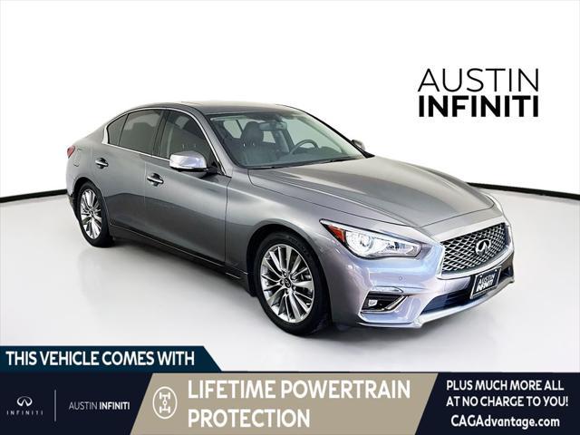 used 2022 INFINITI Q50 car, priced at $28,610