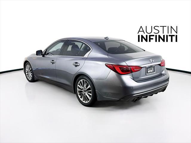 used 2022 INFINITI Q50 car, priced at $28,610